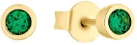 Ohrstecker mit grünem Stein - s.Oliver Jewelry...