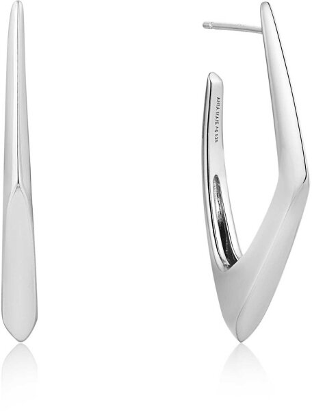 ANIA HAIE E053-08G Futuristische, eckige Kreolen