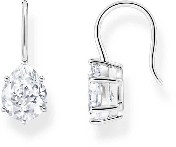 Ohrhänger mit weißem Steinbesatz - Thomas Sabo Modell: H2290-051-14