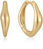 ANIA HAIE E044-03G Geschwungene Kreolen