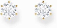 Ohrrstecker mit weißem Zirkoniastein im...