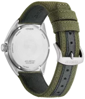 Citizen Herrenuhr Modell: AW1571-09A mit weißem Zifferblatt und Textilarmband