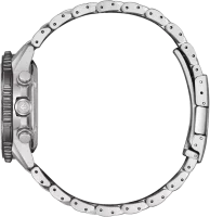 Herrenuhr mit grünen Zifferblatt - Chronograph -...