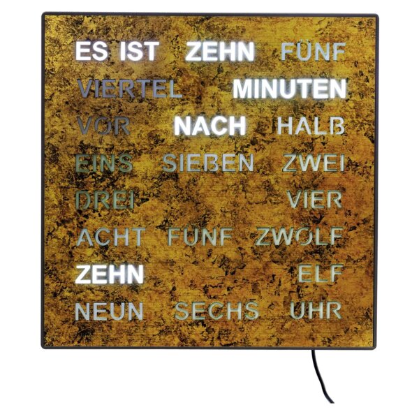 AMS Tisch- und Wanduhr 1243 - Kunststoffgehäuse