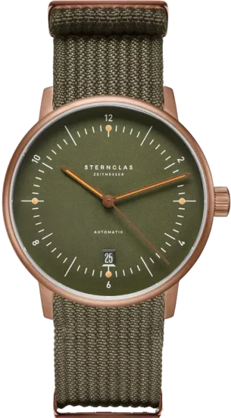 Sternglas NAOS Automatik S02-NA35-FI05 - grünes Zifferblatt