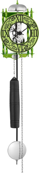 Hermle Pendeluhr 71016-W90711 - Raubritter grün