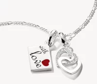 Charm-Anhänger, verschlungene Herzen - Thomas Sabo...