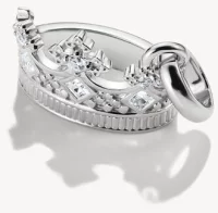 Charm-Anhänger, Krone mit weißen Edelsteinen, aus Silber - Thomas Sabo Modell: CC1247-051-14