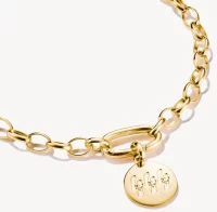 Charm-Anhänger, Engelszahlen 444, mit weißen...