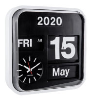 Flip Wanduhr schwarz - Karlsson Modell: KA4203