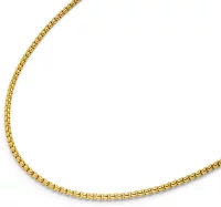 Halskette Box Chain-Style, vergoldet Boccia Modell...