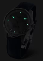 Damenuhr bicolor gold/silber mit Lederarmband – Vostok Europe Modell: VS42-125A755