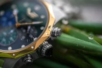 Damenuhr bicolor gold/silber mit Edelstahlarmband – Vostok Europe Modell: JS20-125E752B