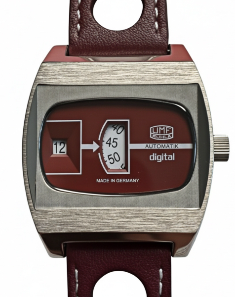 Herrenuhr – UMF Ruhla Scheibenuhr 1434-5 UMF Ruhla Modell: 1434-5