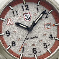 Herren-Abenteueruhr aus ALUMI-NOX mit sandfarbenem Zifferblatt, Luminox Bear Grylls Survival Land Modell: XB.3717