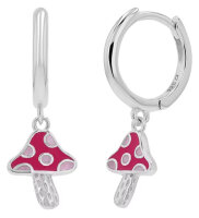 Creolen aus 925 Sterlingsilber (rhodiniert) mit...