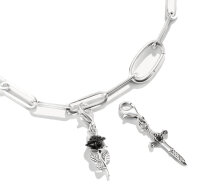 Charm-Anhänger aus geschwärztem 925...