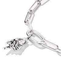 Charm-Anhänger aus geschwärztem 925 Sterlingsilber mit "Eiskaltes Händchen" Motiv - Thomas Sabo Modell: CC1313-637-21
