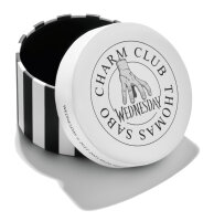 Charm-Anhänger aus recyceltem 925er Sterlingsilber mit Wednesday Schreibmaschine Design mit Zirkonia, Thomas Sabo Modell: CC1315-691-11