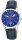 Master Time MTGA-10958-32L Funkuhr Herrenuhr Aviation Blau Leder