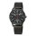 Master Time Herren Funkuhr Super Power Aviation Metall Schwarz