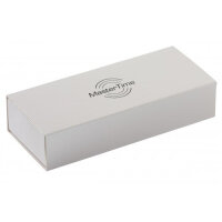 Master Time Herren Funkuhr Milanaiseband Blaues Zifferblatt DCF77 Ewiger Kalender