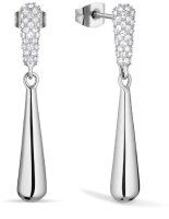 Arctic Pavé Ohrringe, Silber Glänzend,...