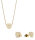 Schmuck-Set aus Edelstahl - Herz - BERING Modell: 468-768-Gold