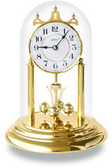 Uhren Neu Tischuhr klassisch Tischuhr Haller 173-006_110 Jahresuhr 