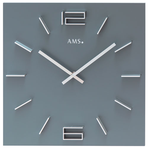 Ams 9594-reloj de pared-reloj de pared Modern-sonido lose reloj-relojes nuevo 