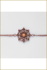 Holzkern Jewelry-Aphonia Armband (Olive/Rosé)